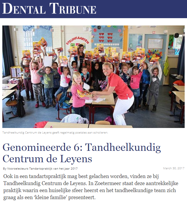 Dental Tribune - THC de Leyens