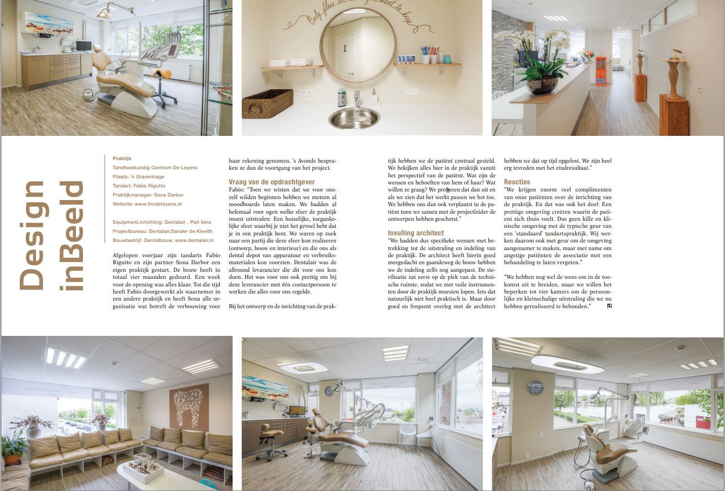 Tandheelkundig interieurontwerp